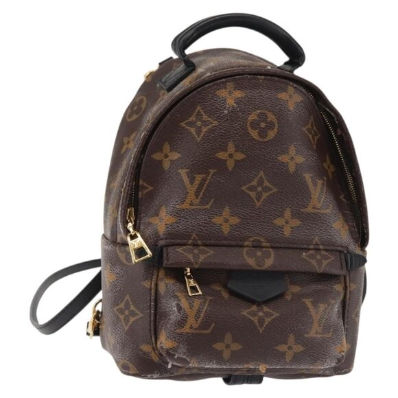 LOUIS VUITTON Monogram Palm Springs MINI Backpack M44873 LV Auth 142640 - Picture 1 of 16